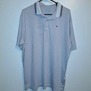 Calloway Opti Dri 3 Button Golf Polo sz Large